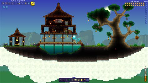 Witch doctor floating island house | Terraria Community Forums