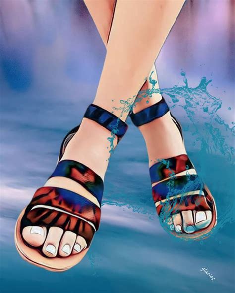 pop culture flat sandals by GLASIOS1 on DeviantArt