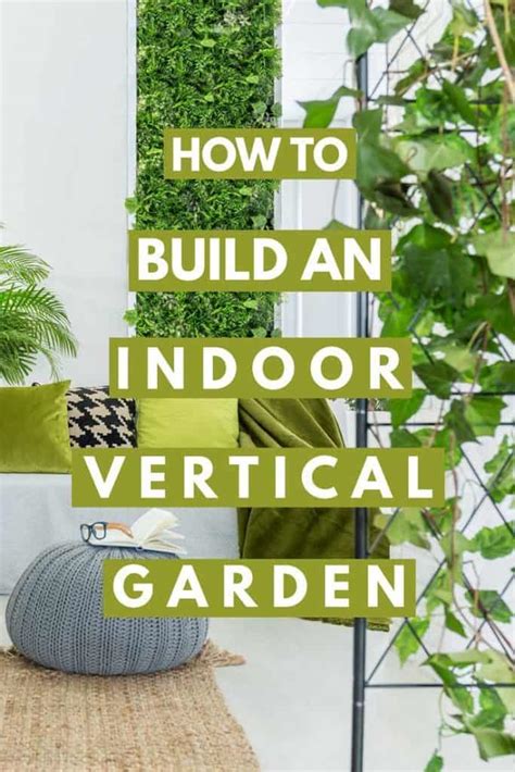 Build Indoor Vertical Garden - Garden Design Ideas