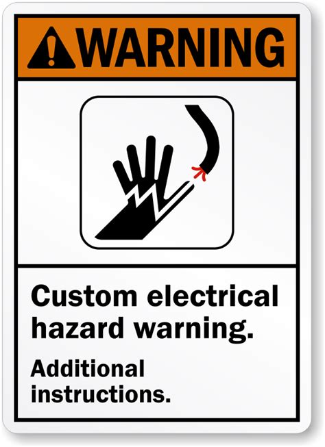 Electrical Safety Signs | Electrical Warning Signs