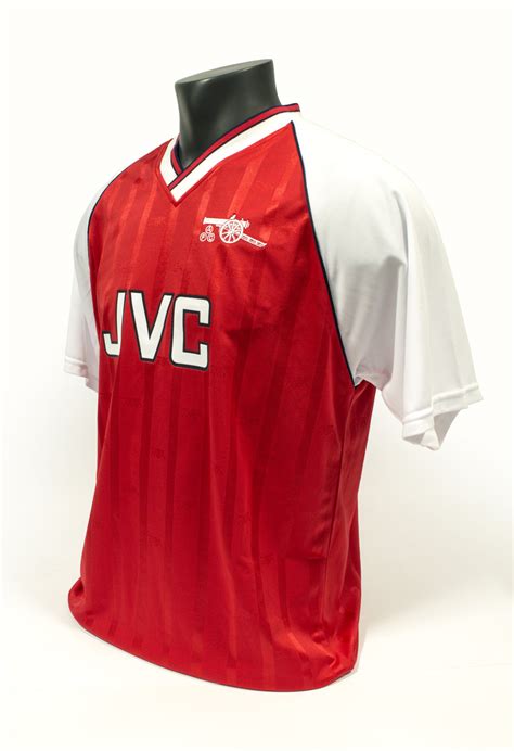 Ian Wright Signed Arsenal Replica Shirt - National Football Museum