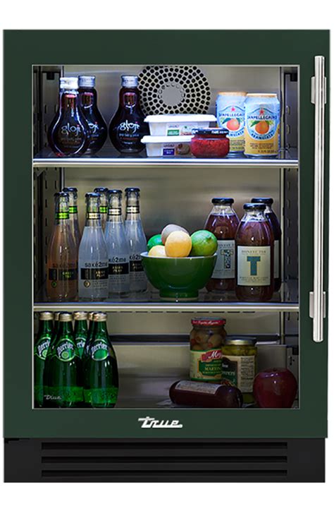 24″ Undercounter Refrigerator Stainless Glass | True Residential