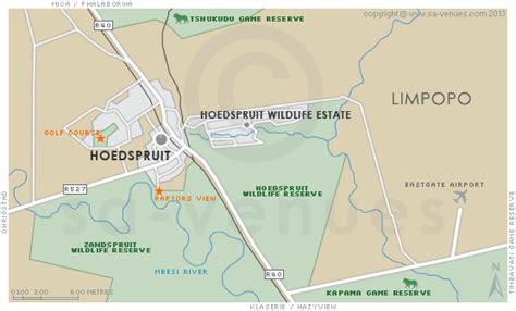 Hoedspruit Map