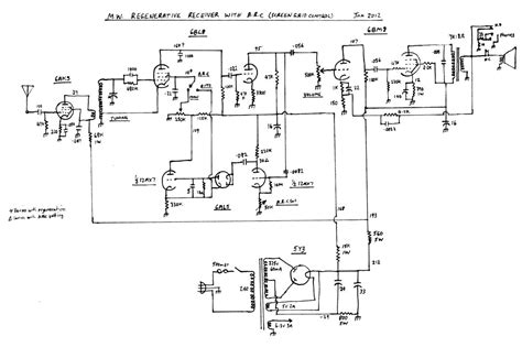 Regenerative Receiver Circuit Diagram