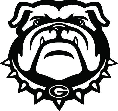 Georgia Bulldogs "Bulldog" | Georgia dawgs, Bulldog svg, Bulldog tattoo