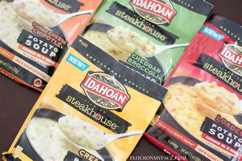 Idahoan® Premium Steakhouse® Potato Soups #IdahoanSteakhouseSoups - Flour On My Face