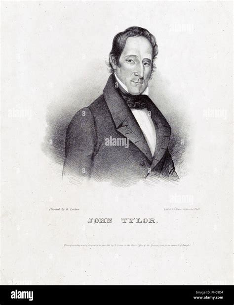 John tyler portrait hi-res stock photography and images - Alamy