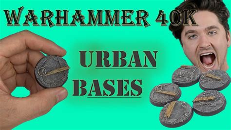 Urban Basing for Warhammer 40k - YouTube