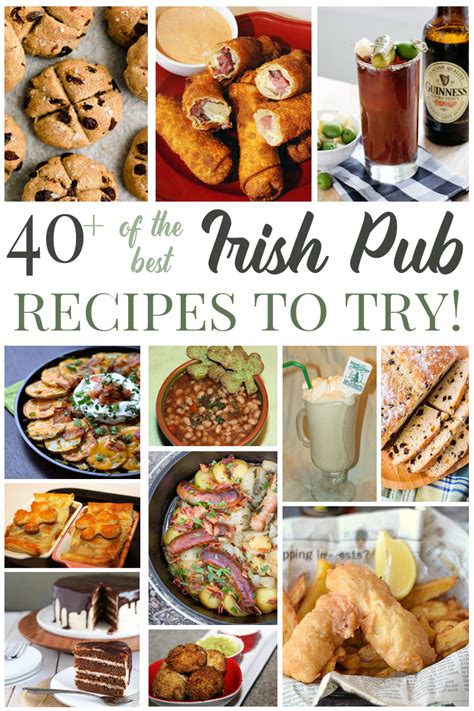 40+ of the Best Irish Pub Recipes to Try! - For the Love of Food