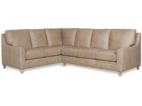 McKinley Leather 2245 Frazier Sectional - Hickory Park Furniture Galleries