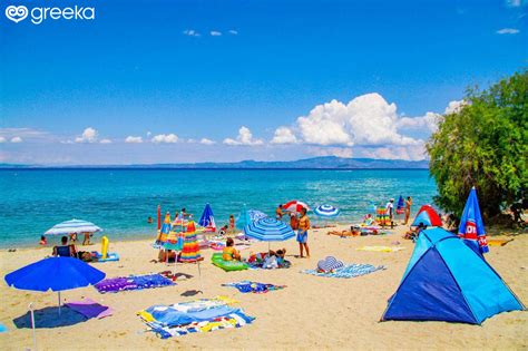 Halkidiki Hanioti beach: Photos, Map | Greeka