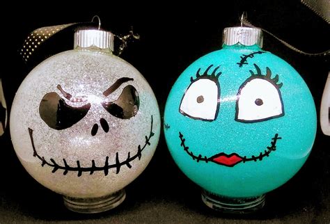 Diy Nightmare Before Christmas Ornaments