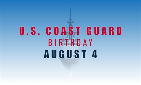 U.S. Coast Guard Birthday Background. 6787869 Vector Art at Vecteezy