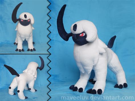 Pokemon Absol Plush by maveeluv on DeviantArt