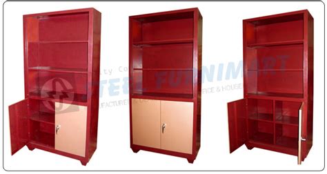 Book File Rack with Bottom Cupboard - Steel Furniture in Sri Lanka, Kitchen Cupboard, Office ...