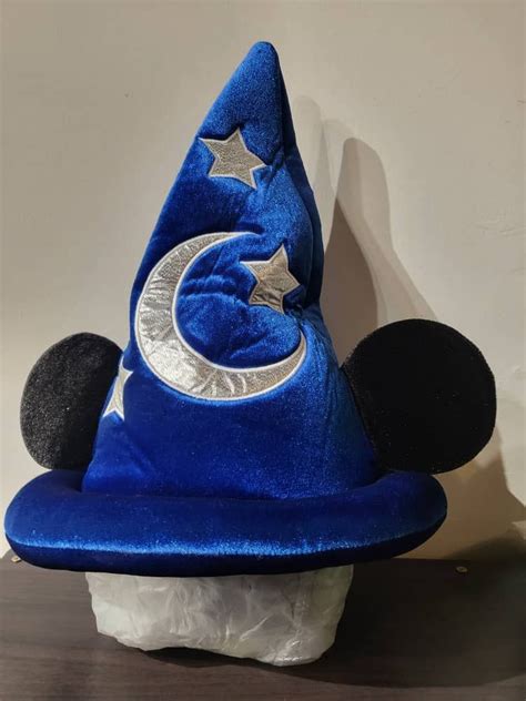 Mickey mouse Fan cap Fantasia sorcerer Tokyo Disney Resort Blue, Hobbies & Toys, Collectibles ...