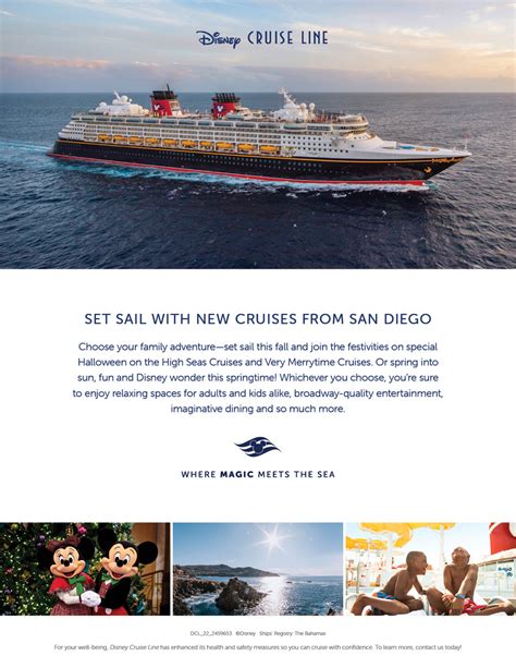 2022 and 2023 San Diego Disney Cruises - Disney by Mark