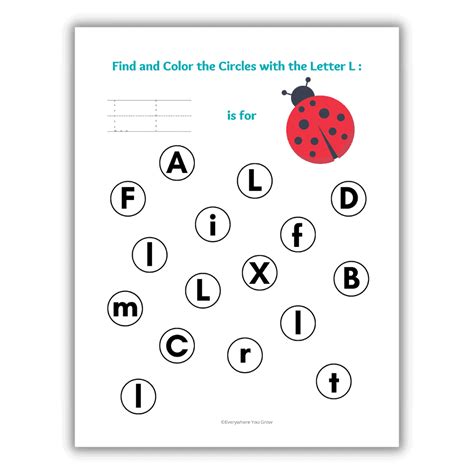 Free Letter L Worksheets For Preschool - Printable Online