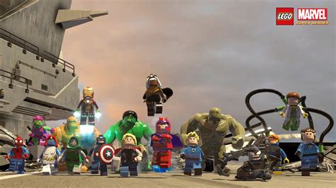 LEGO Marvel Super Heroes cast wallpaper | Hope this isn't to… | Flickr