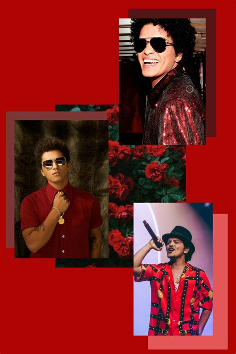 Bruno Mars, Vermelho, Walpalper, Bruno Mars, Mars Wallpaper, Retro ...