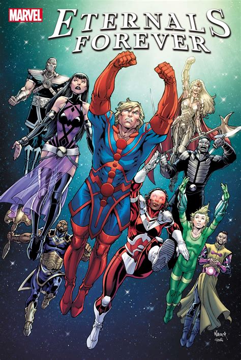 Marvel adds 'Eternals Forever' #1 to October release schedule • AIPT