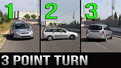 Car 3 Point Turn Diagram