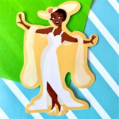 Princess Tiana from Disney’s Princess and the Frog Sticker | Etsy ...