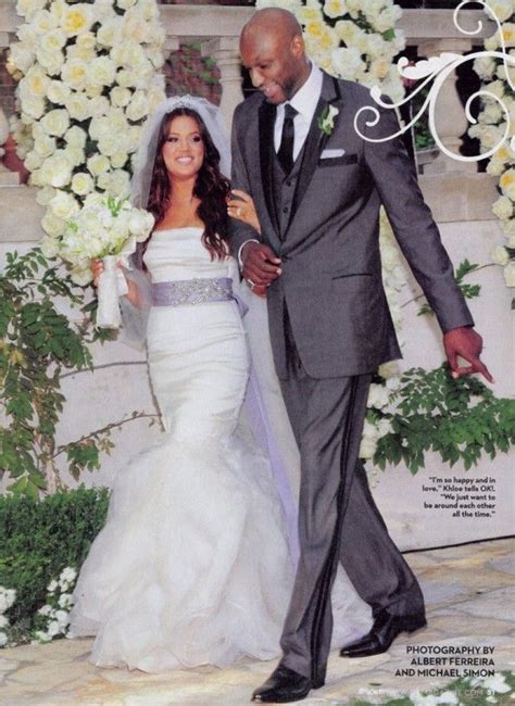 Khloe Kardashian and Lamar Odom's Wedding | Celebrity bride, Celebrity ...