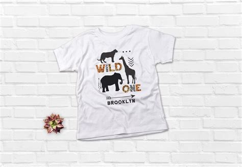 Wild One Birthday Shirt First Birthday Kids Shirt Baseball - Etsy