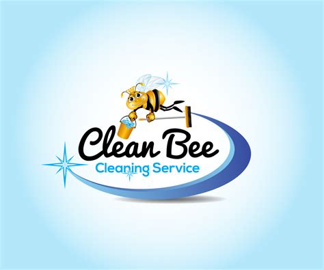 Modern, Colorful, Business Logo Design for Clean Bee Cleaning Service by Athanasia | Design ...