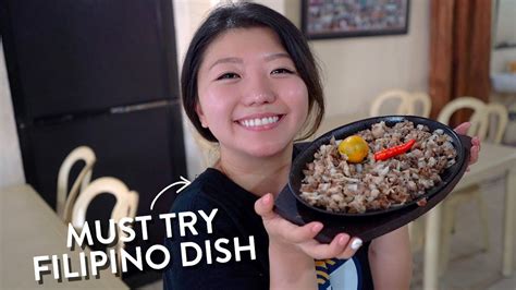 PAMPANGA FOOD TRIP: Trying SISIG in the Philippines 😍🇵🇭 - YouTube