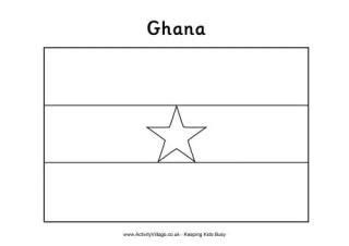 Ghana Flag Printables