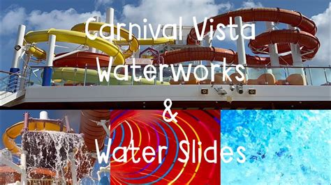 Carnival Vista Waterworks with Slides POV - YouTube