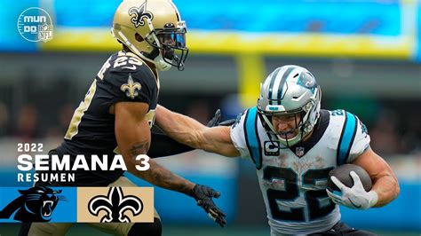 New Orleans SAINTS vs. CAROLINA Panthers | Semana 3 NFL | Resumen ...