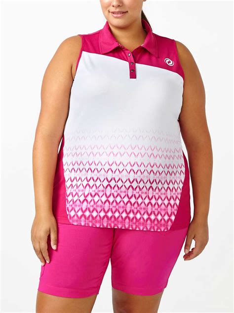 Sports - Plus-Size Sleeveless Golf Top | Penningtons