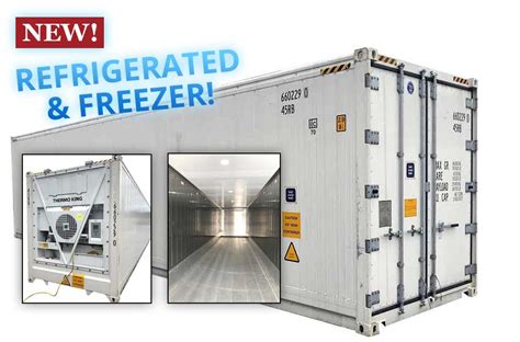 Refrigerated Shipping Containers for Sale & Rent | Aztec Container