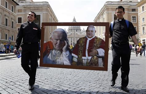 Joint canonization of Popes John Paul II, John XXIII unique in Church ...