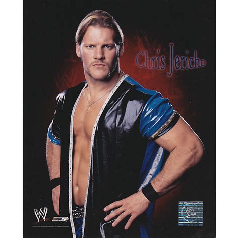 WWE Chris Jericho Promo Print 8" x 10" - 3 Count - Wrestling Merchandise