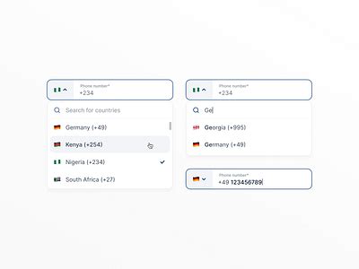 Phone Number Input Field Exploration 📱🔍 by Diana Palavandishvili for ...