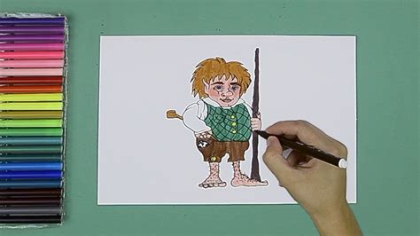 How to draw a Hobbit - YouTube