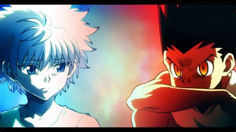 Gon (Pitou enraged/Dark aura/Episode 116) and Killua vs. Post Nen ...