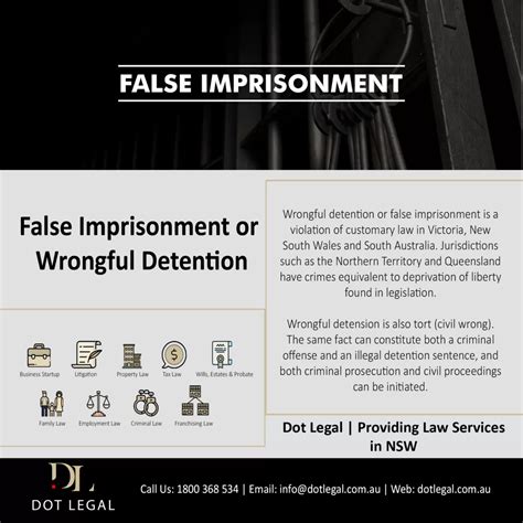 False Imprisonment or Wrongful Detention