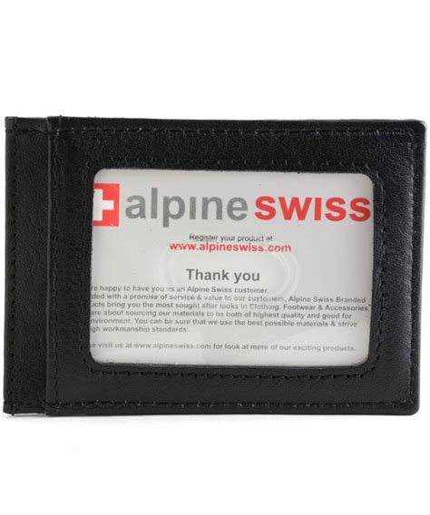 RFID Blocking Men's Magnetic Money Clip Leather Front Pocket Wallet ...