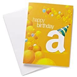 Amazon.com Birthday Gift Cards in 2020 | Birthday gift cards, Birthday party essentials, Gifts cards