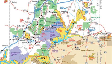 Utah National Parks Map. Husband And Myself On Trip To Capital Reef ...