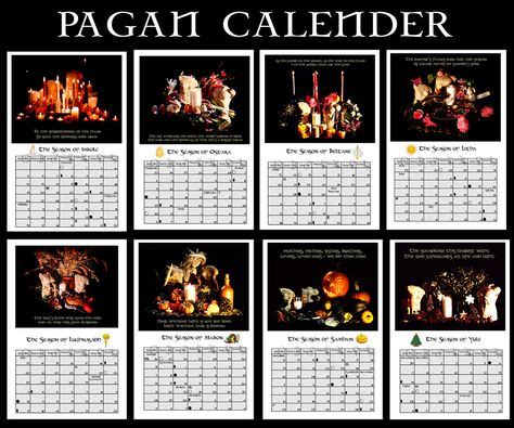 Pagan Calendar