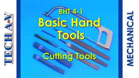 BHT 4-1 - BASIC HAND TOOLS - YouTube