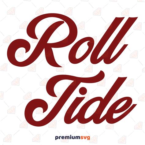 Roll Tide SVG, Roll Tide Instant Download | PremiumSVG