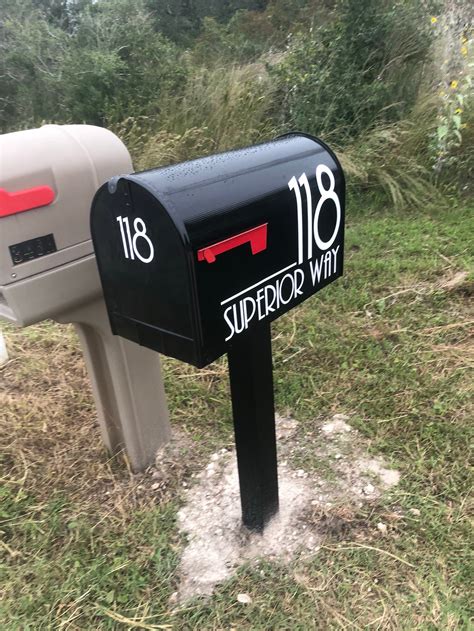 Modern Mailbox Numbers Modern Numbers for Mailbox or Front | Etsy