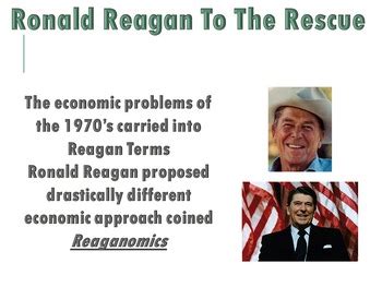 Ronald Reagan and the Economy Reaganomics PowerPoint (U.S. History)